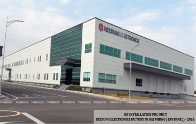 Nhà máy Heesung Electronics - Chi Nhánh Miền Nam - Công Ty Cổ Phần Cơ Điện TOMECO